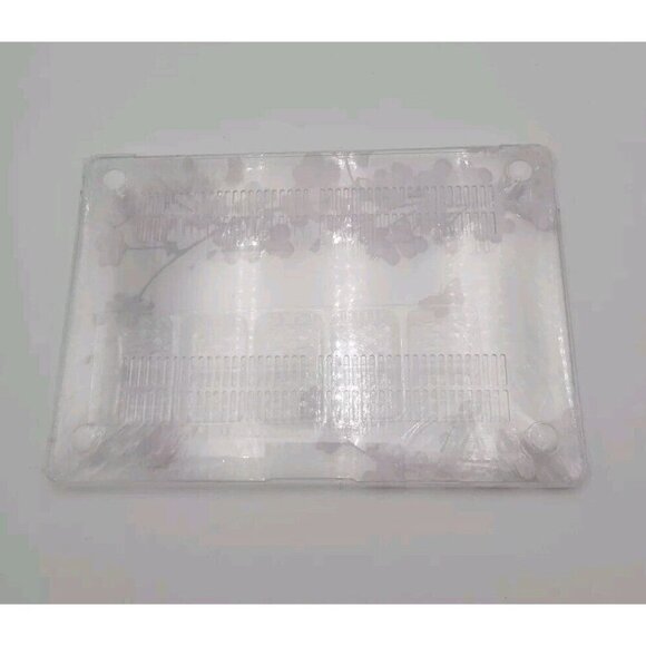 Plastic Hard Case Cover Laptop Shell 8 1/2 By 12 Flowers Butterfly Cherry New - Picture 2 of 10